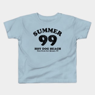 HOT DOG BEACH SUMMER 99 LONG ISLAND NY Kids T-Shirt